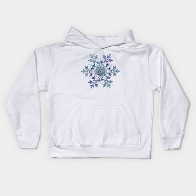 Snowflake Kids Hoodie by Artizan